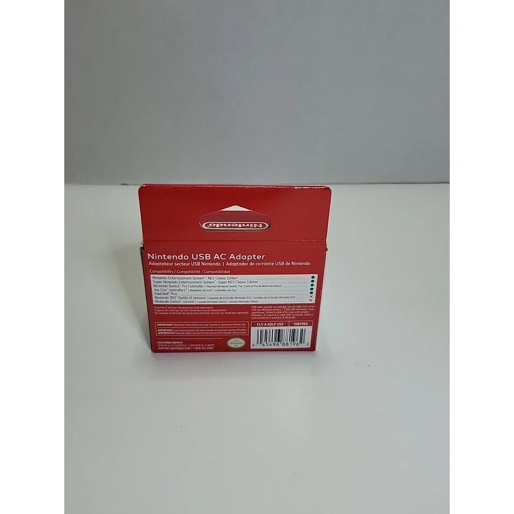 Nintendo - USB AC Adapter for Nintendo - Switch [New ]